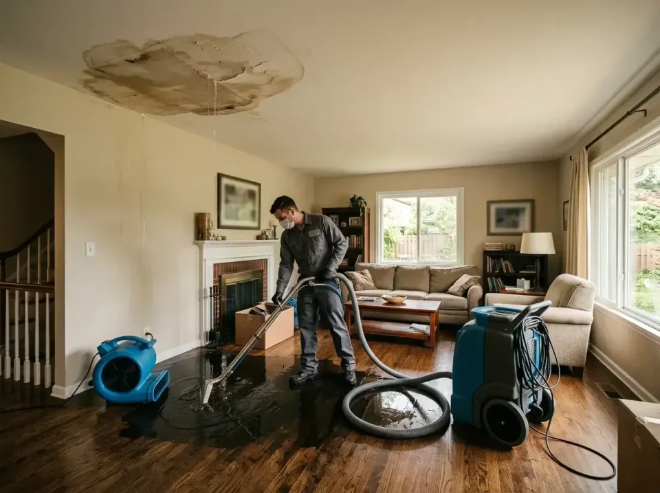 attic-pipe-burst-ceiling-drip-008 — frequently asked questions, Water Damage Restoration & Carpet Care in Dandridge, TN